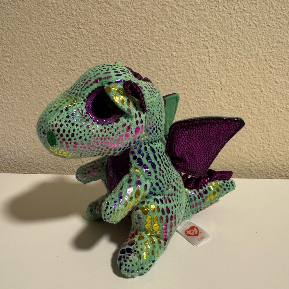 Beanie Boo Dragon - Cinder
